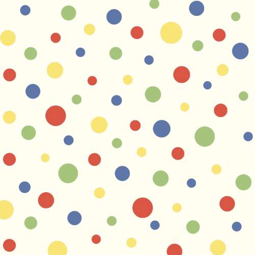 Printed Wafer Paper - Dots - Click Image to Close